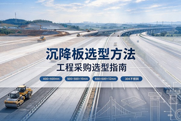 上饶沉降板选择方法