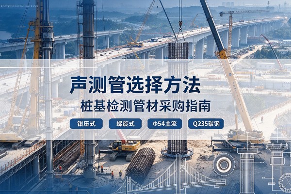上饶声测管选型标准