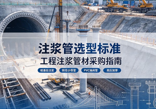 上饶注浆管选型标准